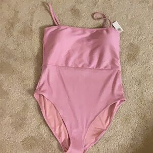 Pink One-Piece Swimsuit